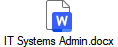 IT Systems Admin.docx