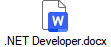 .NET Developer.docx