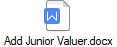 Add Junior Valuer.docx