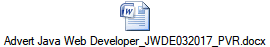 Advert Java Web Developer_JWDE032017_PVR.docx