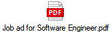 Job ad for Software Engineer.pdf
