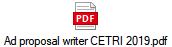 Ad proposal writer CETRI 2019.pdf