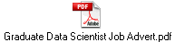 Graduate Data Scientist Job Advert.pdf