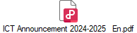 ICT Announcement 2024-2025   En.pdf
