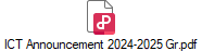 ICT Announcement 2024-2025 Gr.pdf