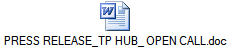 PRESS RELEASE_TP HUB_ OPEN CALL.doc