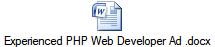 Experienced PHP Web Developer Ad .docx