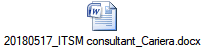 20180517_ITSM consultant_Cariera.docx